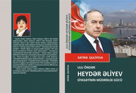 Xatirə Quliyeva. Ulu Öndər  “Heydər Əliyev Siyasətinin Müdriklik Gücü(Bakı.Kitabcapı.2021)