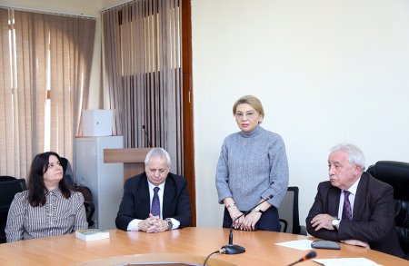 Fəlsəfə elmləri doktoru Xatirə Quliyevanın “Lütfi Zadənin dövrü, dünyagörüşü, fəlsəfi baxışları” adlı monoqrafiyasının təqdimat mərasimi keçirilib